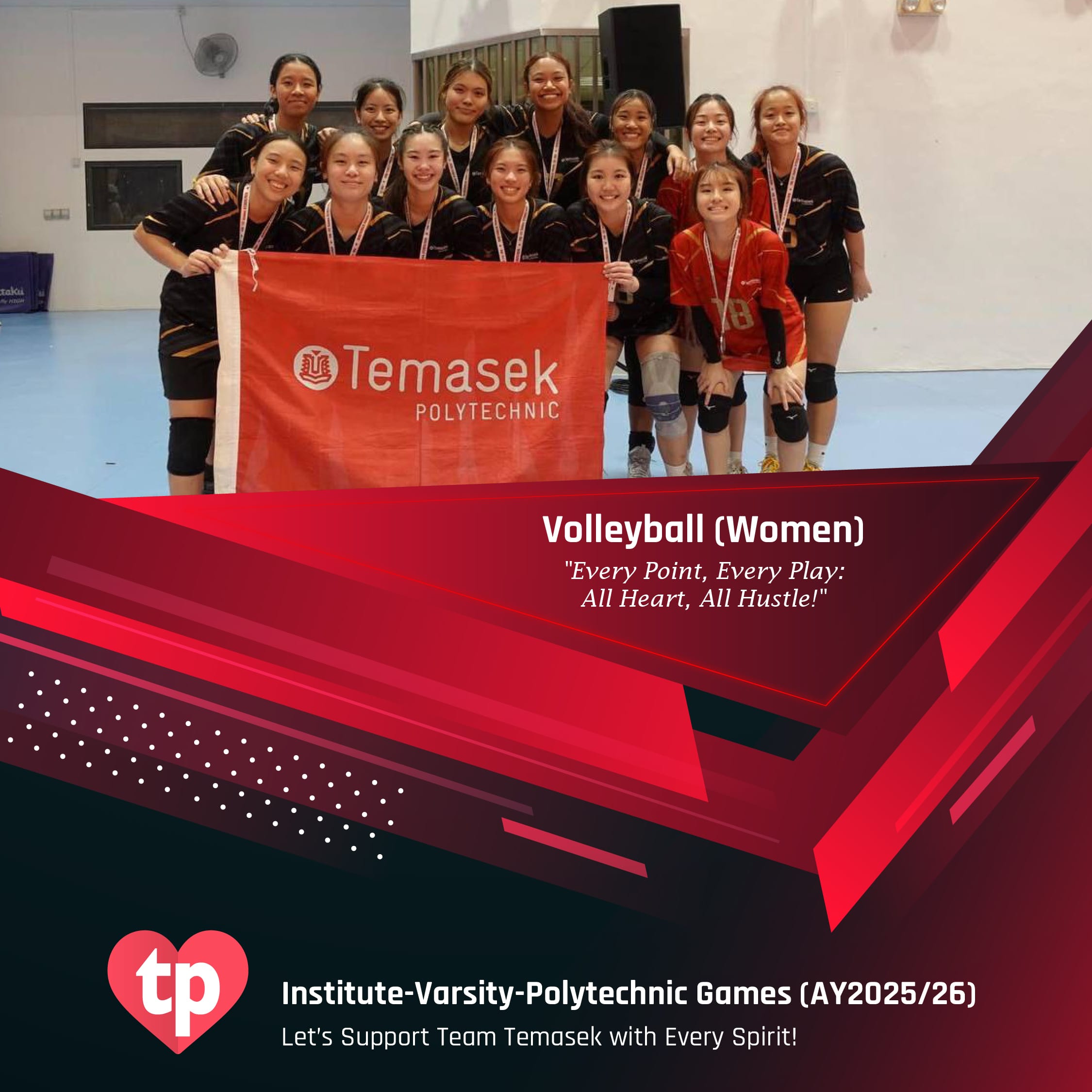 Image of TP Volleyball (Women) team for IVP Games